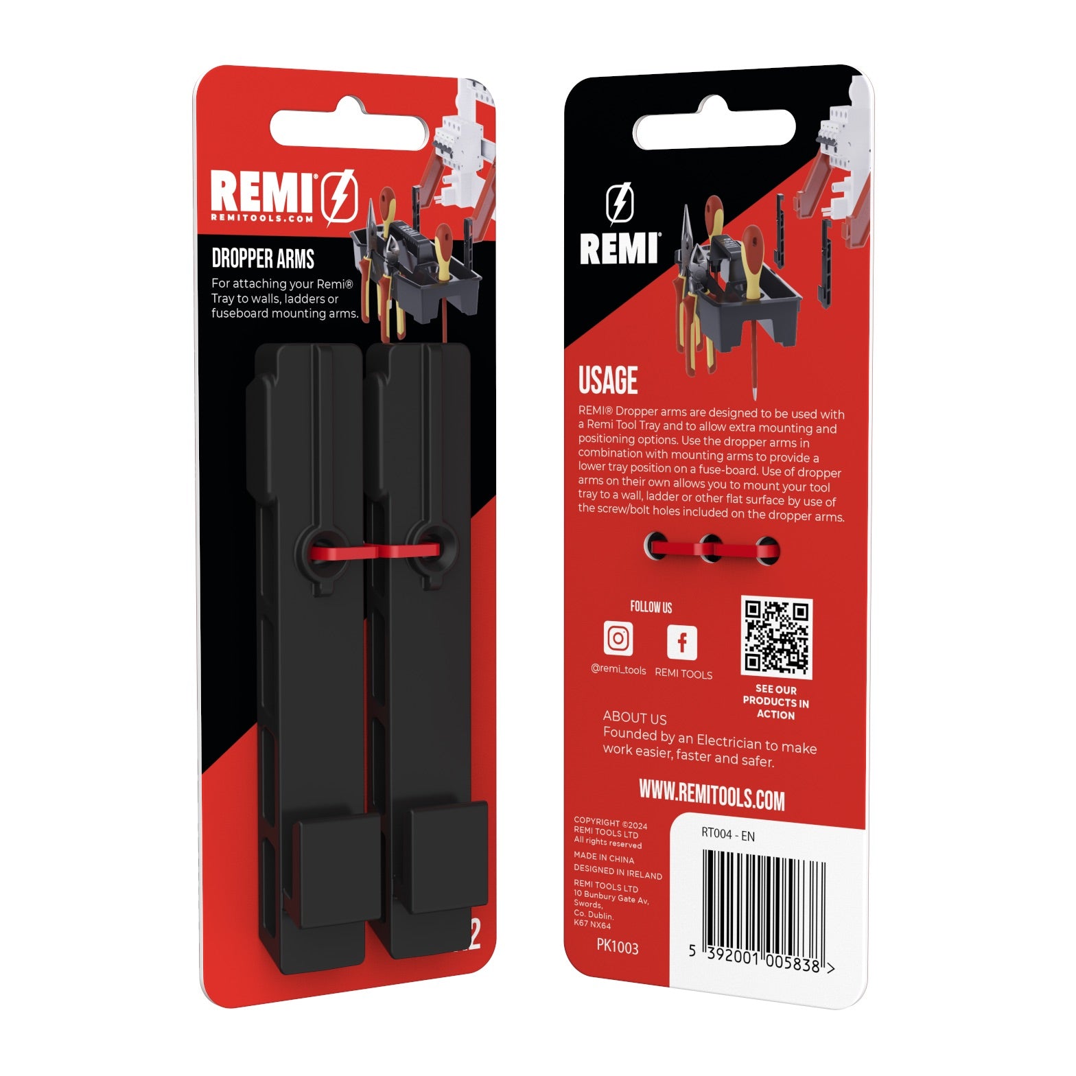 Dropper Arms 2-Pack – REMI Tools